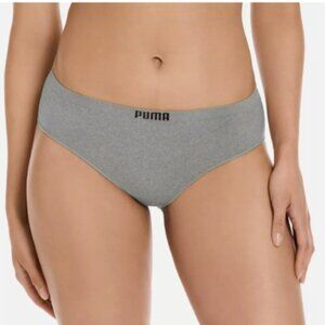NEW Puma Womens L Seamless Bikini Underwear 4-Pack Super Soft Microfiber Muli